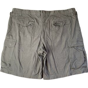 Cherokee Mens Cargo Shorts Size 44 Cotton Brown / Grayish Hiking Casual